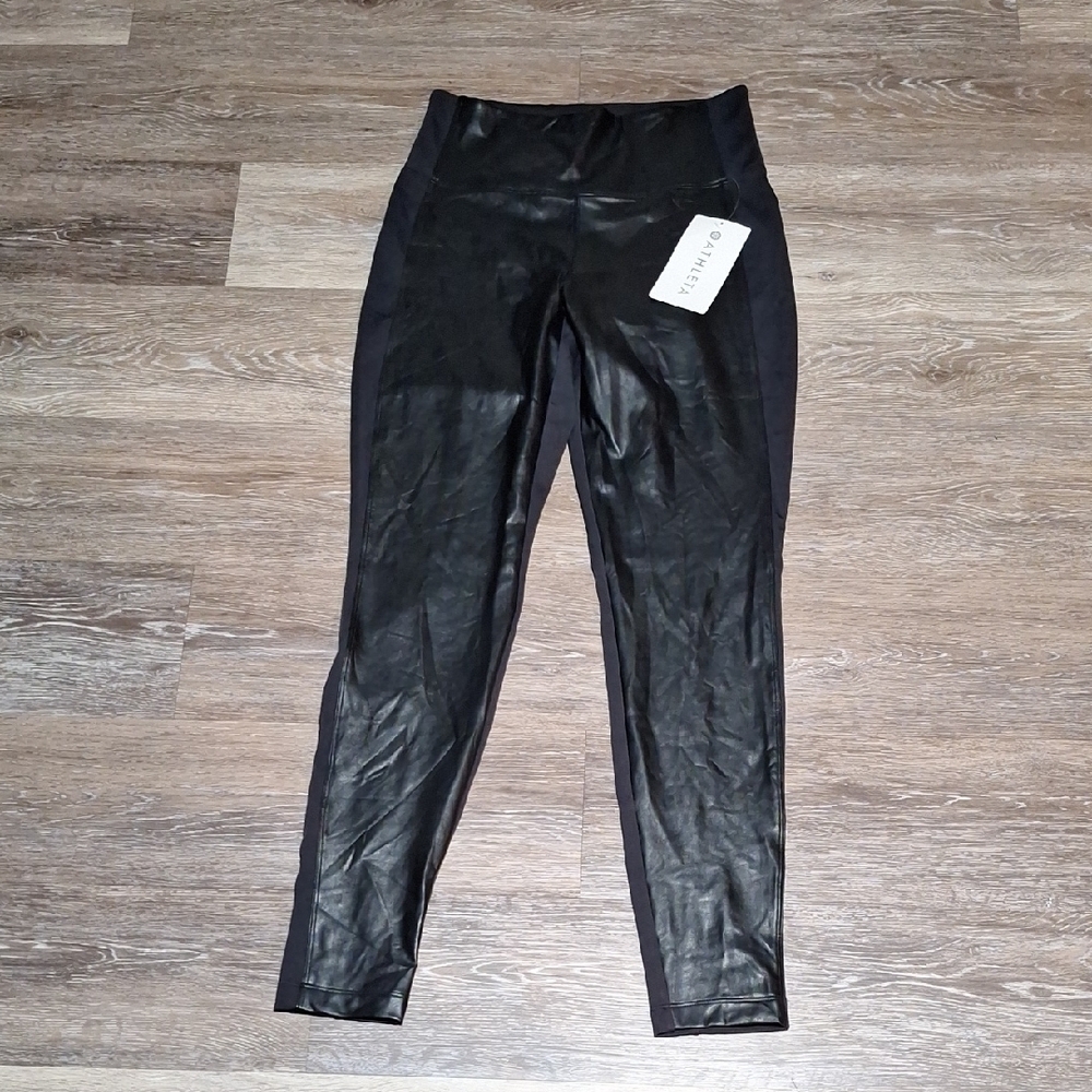 Athleta  Delancey Shine Black Leggings
